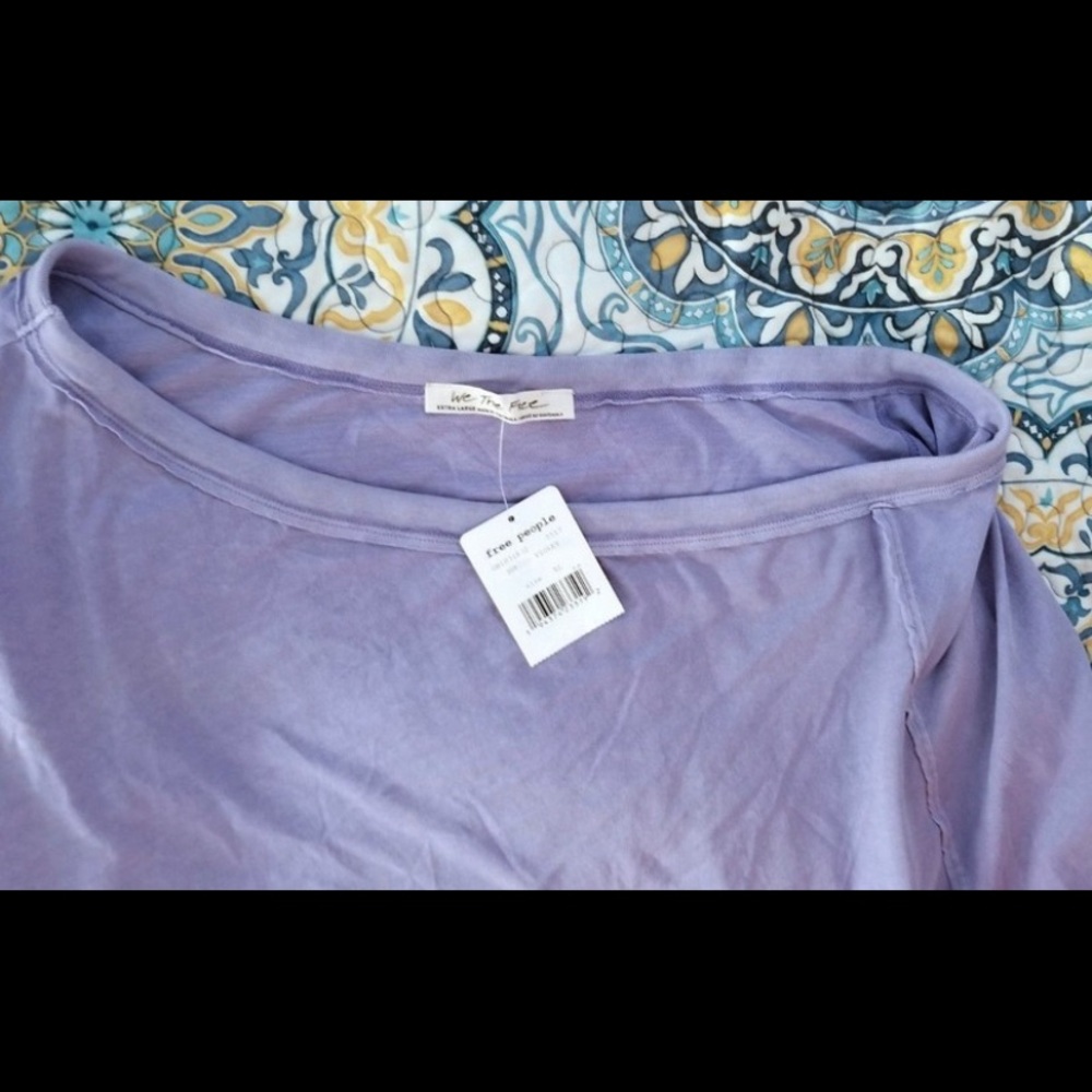 SOLD Free People off shoulder top - Picture 4 of 5